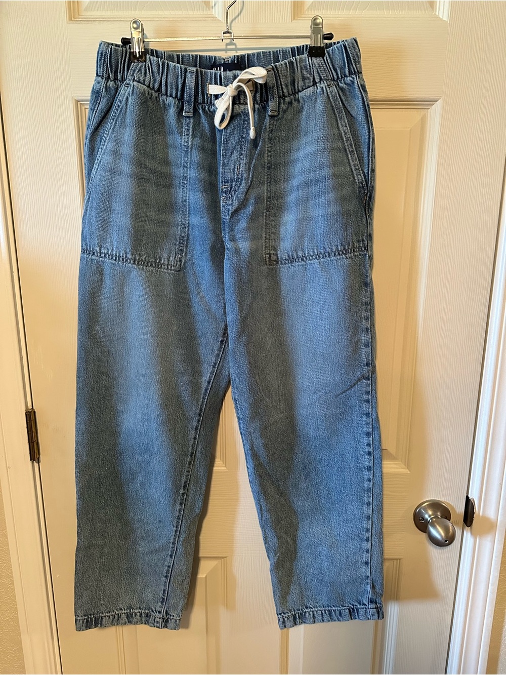 GAP Women’s Light Blue Relaxed Drawstring Jeans